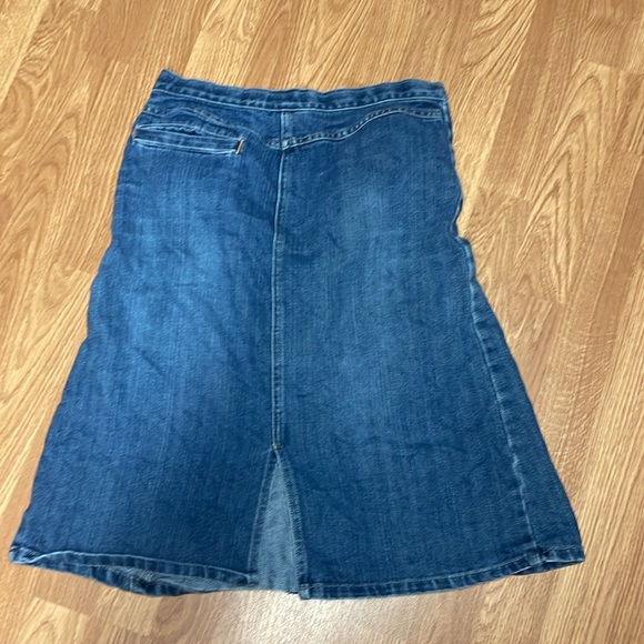 Old Navy. Kids long Jean skirt. Size 16. - Picture 2 of 3